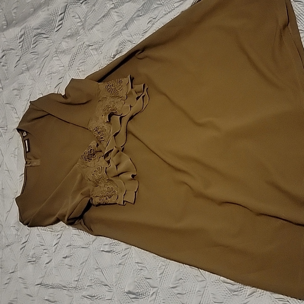 Olive green dress